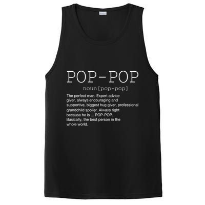 PopPop Definition Noun Grandpa Grandparents Day Funny Gift PosiCharge Competitor Tank