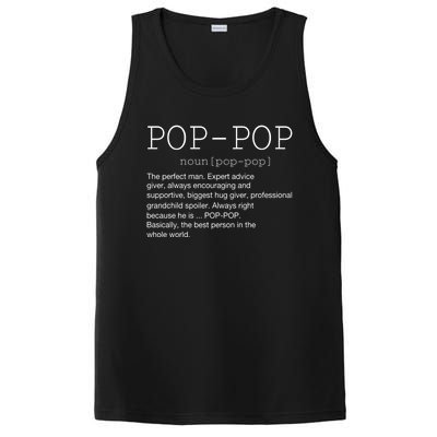 PopPop Definition Noun Grandpa Grandparents Day Funny Gift PosiCharge Competitor Tank