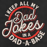 Programmer Dad Nerdy Father Database Geeky Dad Jokes 7 Panel Mesh Trucker Snapback Hat