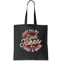 Programmer Dad Nerdy Father Database Geeky Dad Jokes Tote Bag