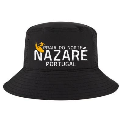 Praia Do Norte Surf Portugal Nazare Surfing Cool Comfort Performance Bucket Hat
