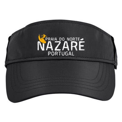 Praia Do Norte Surf Portugal Nazare Surfing Adult Drive Performance Visor