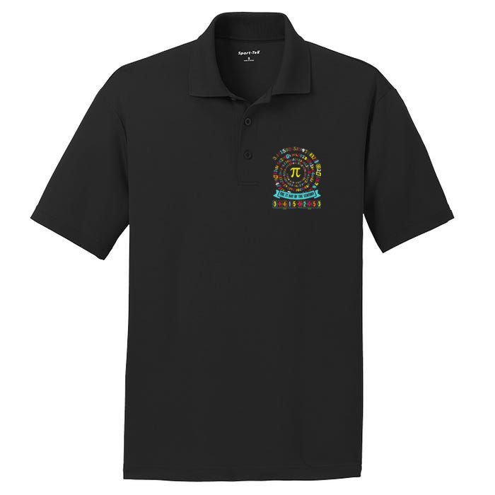 Pi Day Of The Century Tee Spiral Pi Math Tee For Pi Day 3.14 PosiCharge RacerMesh Polo