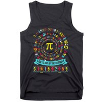 Pi Day Of The Century Tee Spiral Pi Math Tee For Pi Day 3.14 Tank Top