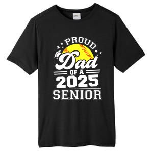 Proud Dad Of A 2025 Senior Grad 2025 Softball Gift Tall Fusion ChromaSoft Performance T-Shirt