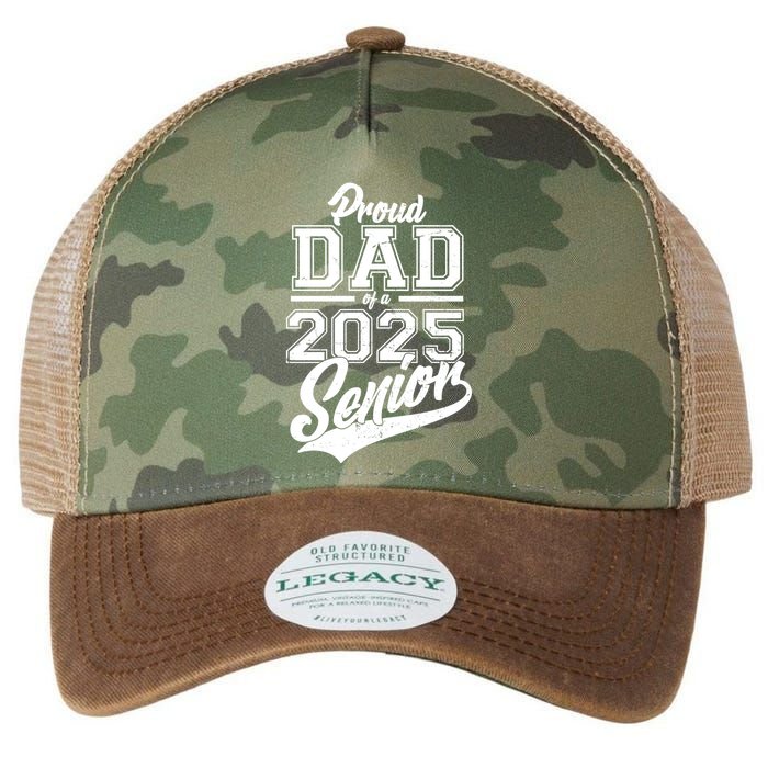 Proud Dad Of A 2025 Senior Grad Legacy Tie Dye Trucker Hat
