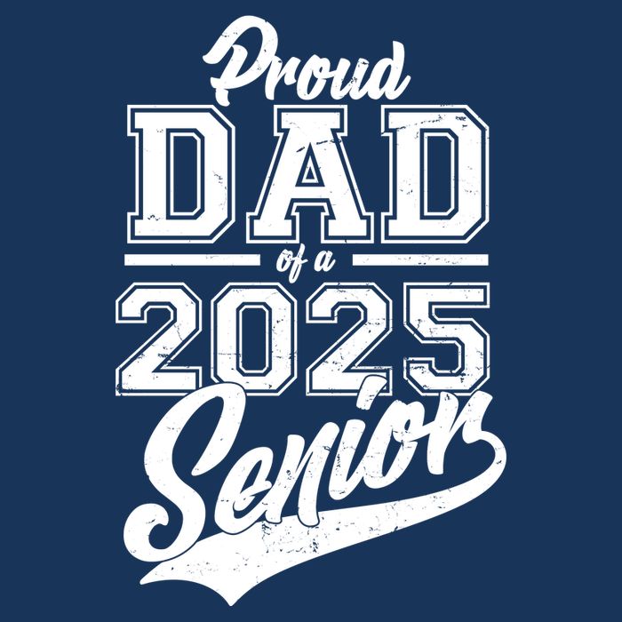 Proud Dad Of A 2025 Senior Grad Cool Comfort Performance Bucket Hat