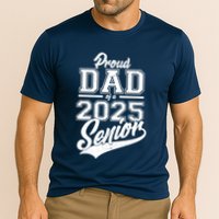 Proud Dad Of A 2025 Senior Grad Cooling Performance Crew T-Shirt