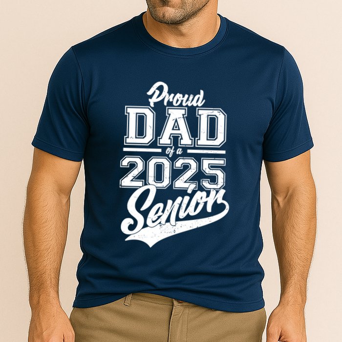 Proud Dad Of A 2025 Senior Grad Cooling Performance Crew T-Shirt
