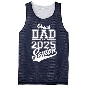 Proud Dad Of A 2025 Senior Grad Mesh Reversible Basketball Jersey Tank