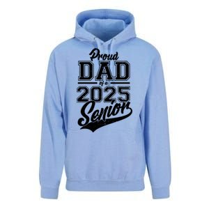 Proud Dad Of A 2025 Senior Grad Unisex Surf Hoodie