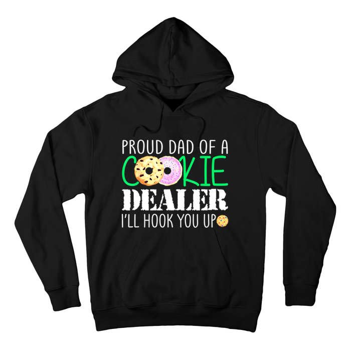 Proud Dad Of A Cookie Dealer Girl Troop Leader Matching Hoodie