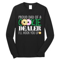 Proud Dad Of A Cookie Dealer Girl Troop Leader Matching Long Sleeve Shirt