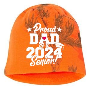 Proud Dad Of A 2024 Senior Grad Kati - Camo Knit Beanie