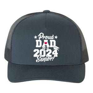 Proud Dad Of A 2024 Senior Grad Yupoong Adult 5-Panel Trucker Hat