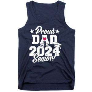 Proud Dad Of A 2024 Senior Grad Tank Top