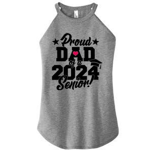 Proud Dad Of A 2024 Senior Grad Women’s Perfect Tri Rocker Tank