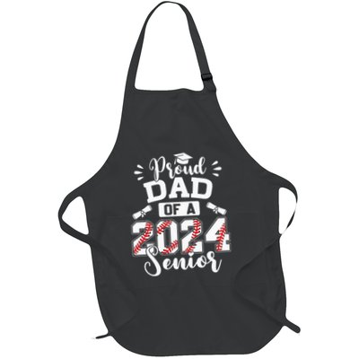 Proud Dad Of A 2024 Senior Baseball Graduate Apron