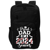 Proud Dad Of A 2024 Senior Baseball Graduate Impact Tech Backpack