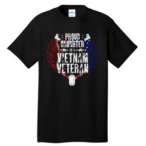 Proud Daughter Of A Vietnam Veteran Tall T-Shirt