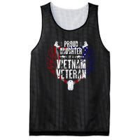 Proud Daughter Of A Vietnam Veteran Mesh Reversible Basketball Jersey Tank