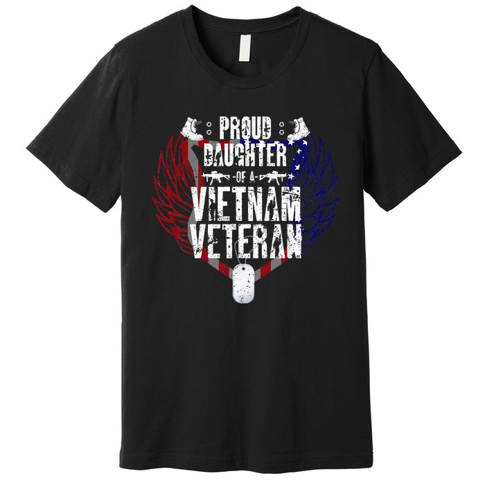 Proud Daughter Of A Vietnam Veteran Premium T-Shirt