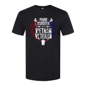 Proud Daughter Of A Vietnam Veteran Softstyle CVC T-Shirt