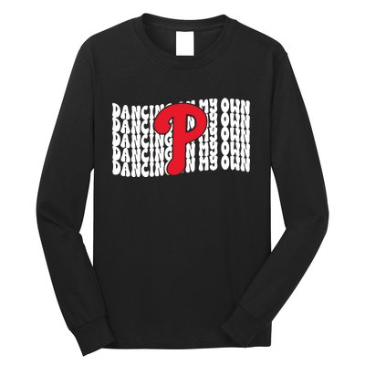 Phillies Dancing On My Own Long Sleeve Shirt