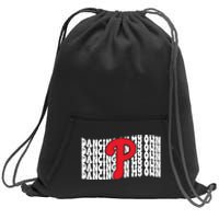 Phillies Dancing On My Own Sweatshirt Cinch Pack Bag