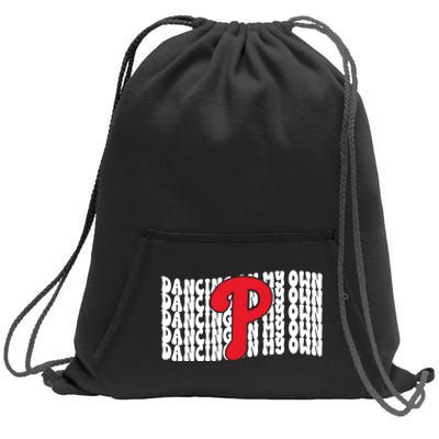 Phillies Dancing On My Own Sweatshirt Cinch Pack Bag