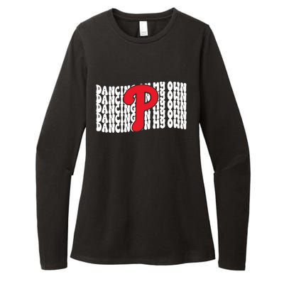 Phillies Dancing On My Own Womens CVC Long Sleeve Shirt