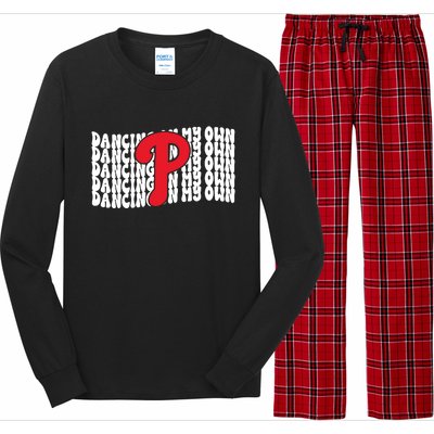 Phillies Dancing On My Own Long Sleeve Pajama Set