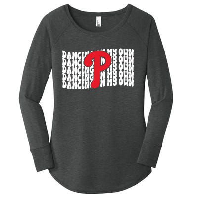 Phillies Dancing On My Own Women's Perfect Tri Tunic Long Sleeve Shirt