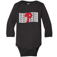 Phillies Dancing On My Own Baby Long Sleeve Bodysuit