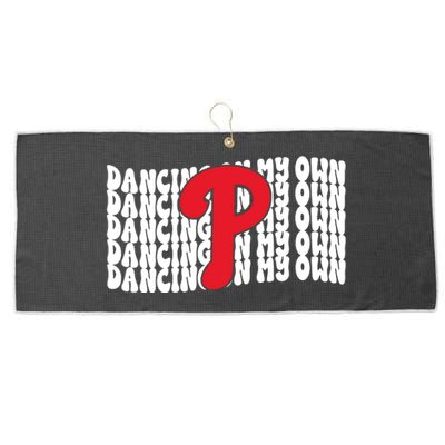 Phillies Dancing On My Own Large Microfiber Waffle Golf Towel