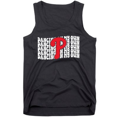 Phillies Dancing On My Own Tank Top