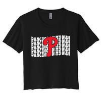 Phillies Dancing On My Own Women's Crop Top Tee