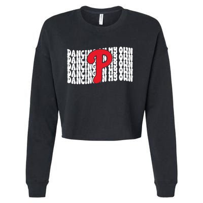 Phillies Dancing On My Own Cropped Pullover Crew