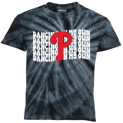 Phillies Dancing On My Own Kids Tie-Dye T-Shirt