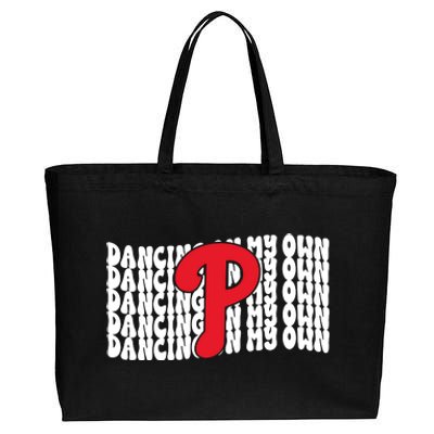 Phillies Dancing On My Own Cotton Canvas Jumbo Tote