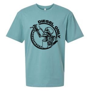 Powerstroke Diesel Only Skeleton Sueded Cloud Jersey T-Shirt