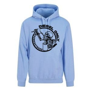 Powerstroke Diesel Only Skeleton Unisex Surf Hoodie