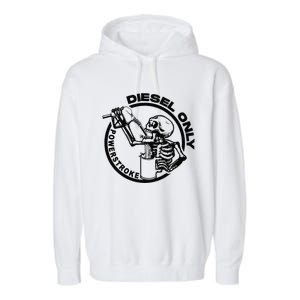 Powerstroke Diesel Only Skeleton Garment-Dyed Fleece Hoodie