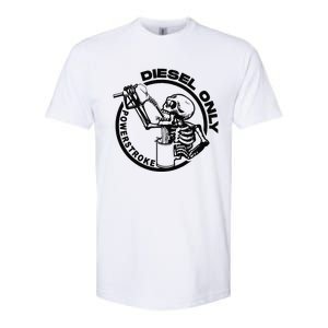 Powerstroke Diesel Only Skeleton Softstyle CVC T-Shirt