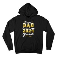 Proud Dad Of A Class Of 2024 Graduate Senior 24 Graduation Hoodie