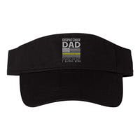 Proud Dad Of A 911 Dispatcher Thin Gold Line Dispatch Father Visor