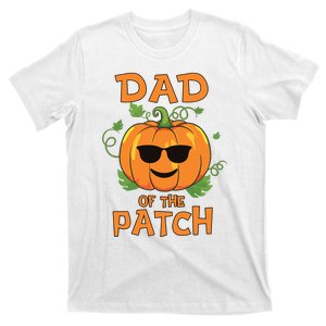 Pumpkin Dad Of The Patch Family Halloween T-Shirt