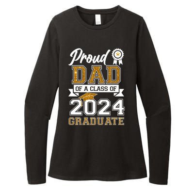 Proud Dad Of A Class Of 2024 Graduate Womens CVC Long Sleeve Shirt