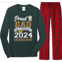 Proud Dad Of A Class Of 2024 Graduate Long Sleeve Pajama Set