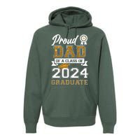 Proud Dad Of A Class Of 2024 Graduate Premium Hoodie